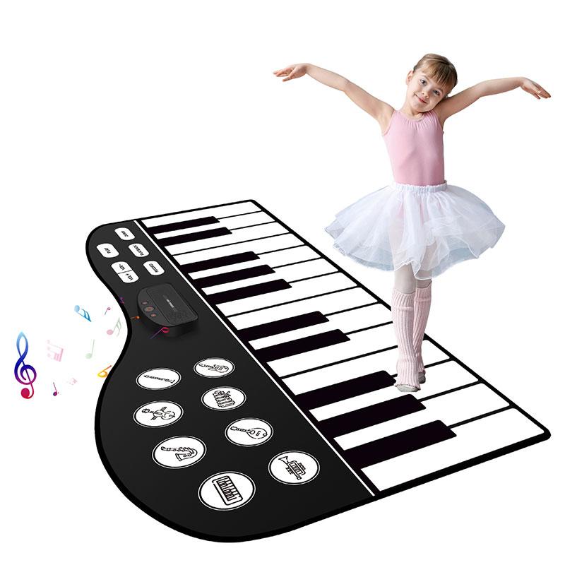 Musical Piano Instruments Toys Mat for Children Kids Music Carpets Touch Play with Sound Musical Rug Music Learning Toy For Kids