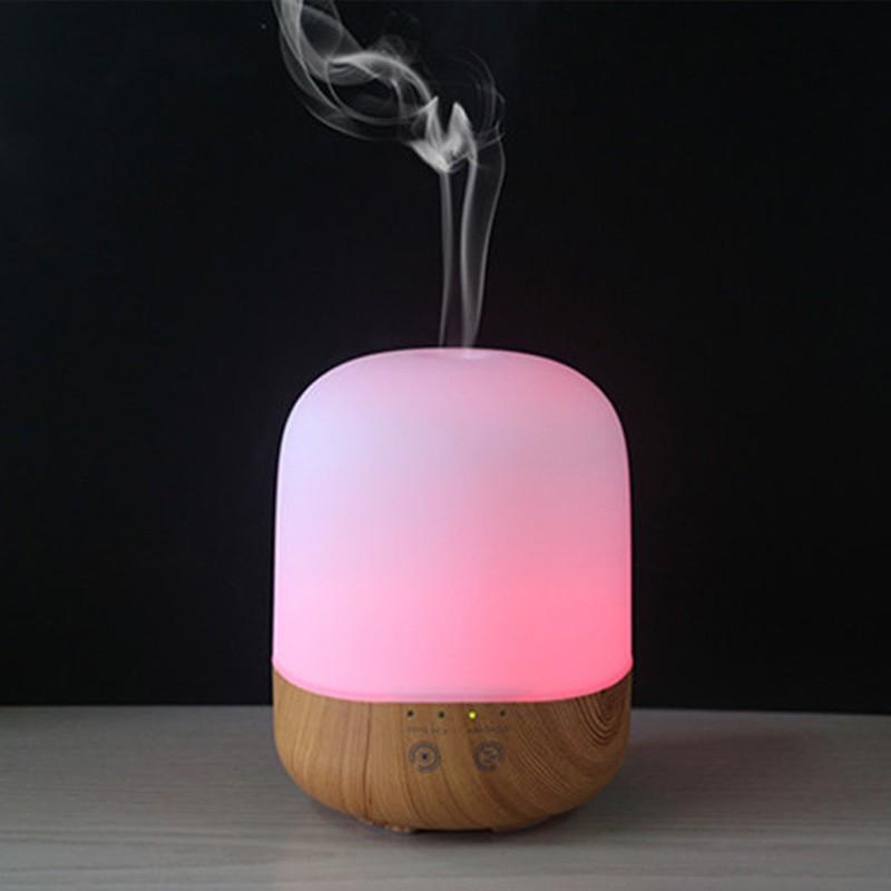 Ultrasonic Perfume Machine Homeweeks Diffusers 100ml Colorful Essential Oil Diffuser with Adjustable Mist Mode,Auto Off Aroma Diffuser for Bedroom/Office/Trip