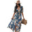 2021 Fashion Casual Loose Party Short Sleeve Maxi Split Dress - Summer Dresses for Women - ALLURELATION - 578, Best selling dresses, Cute Dresses, cute summer dresses, Cute women Dresses, Elegant Flowers Print dress, fancy gift, Fashion Dresses, gift for birthday, gift for the anniversary, luxury dress, Stylish dress, Summer Dresses - Stevvex.com