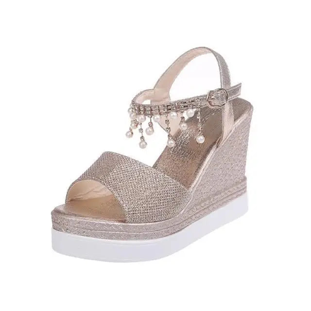 2021 New Women Summer Sandals Studded Detail Luxury Shine Design Casual Womens Shoes - ALLURELATION - 502, Casual Womens Shoes, Comfort Sandals, Elegant Sandals, Modern Sandals, New Style, Sandals, Shoes, Stylish Sandals, Summer Sandals, Women Sandals, Women Shoes, Womens Sandals, Womens Shoes - Stevvex.com