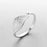 2021 Stylish 925 Silver Sterling Cross Tail Adjustable Ring for women - Aesthetic Stylish jewelry for women - Silver