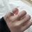 2021 Stylish 925 Silver Sterling Cross Tail Adjustable Ring for women - Aesthetic Stylish jewelry for women