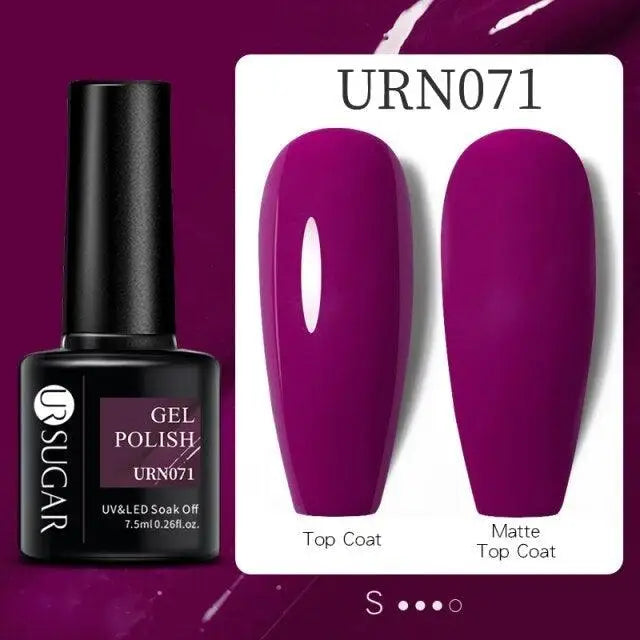 2022 New Matte 7.5ML Nail Gel Polish Base Matte Coat UV LED Home Manicure Luxury Matte Design Luxury Nail Gel