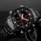 Mens Wrist Watch, Waterproof Analog Digital Watches Multifunction Stainless Steel Business Watches For Man Perfect Gift