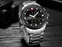 Mens Wrist Watch, Waterproof Analog Digital Watches Multifunction Stainless Steel Business Watches For Man Perfect Gift