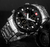 Mens Wrist Watch, Waterproof Analog Digital Watches Multifunction Stainless Steel Business Watches For Man Perfect Gift