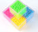 3D Maze Magic Cube Transparent Six-sided Puzzle Speed Cube Rolling Ball Game Maze Toys for Children Educational