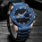 Mens Wrist Watch, Waterproof Analog Digital Watches Multifunction Stainless Steel Business Watches For Man Perfect Gift