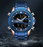 Mens Wrist Watch, Waterproof Analog Digital Watches Multifunction Stainless Steel Business Watches For Man Perfect Gift