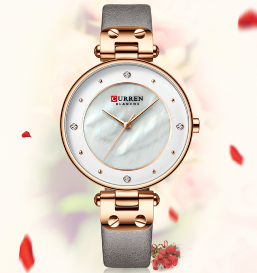 Women's Luxury Watches In Excellent Background And Zircon Designs Business Style Wristwatch Perfect Gift For Her