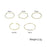 5pc Simple Fashion Pearl Zircon Metal Multilayer Ring - 2021 Ring Jewelry Trend for Party Engagement Birthday Wedding Gift for Women - ALLURELATION - 2021 trends, 571, aesthetic jewelry, aesthetic rings, Birthday gifts, Christmas gifts, earings, engagement rings, Fashion Jewelry, fashion rings, Fashion wedding rings, Gift for girlfriends, Jewelry, Jewelry for women, rings, trending jewelry, trending rings, trends 2021, Valentine's day gift, women jewelry, womens jewelry - Stevvex.com