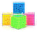 3D Maze Magic Cube Transparent Six-sided Puzzle Speed Cube Rolling Ball Game Maze Toys for Children Educational