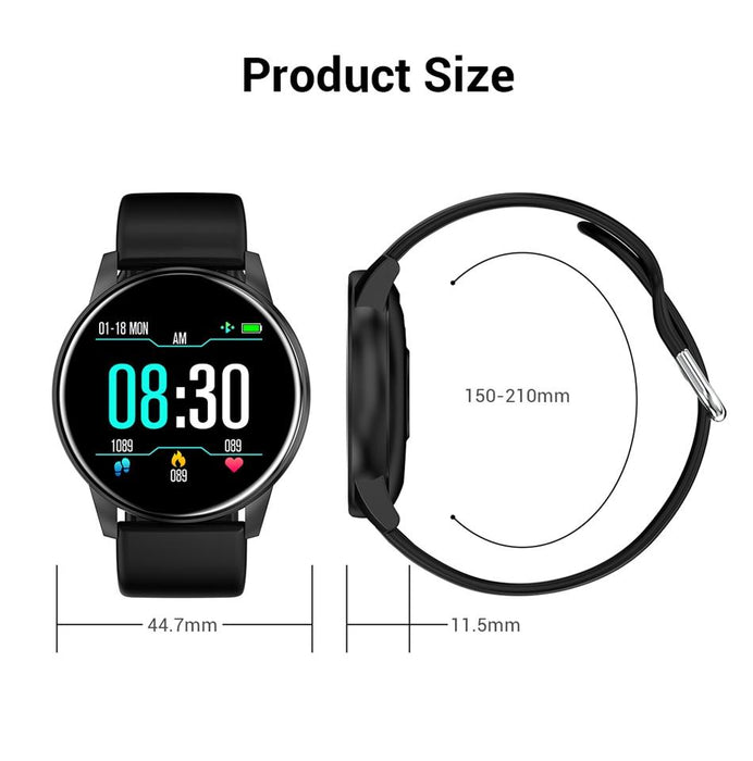 New Smart Unsiex Luxury Watch For Men and Women With 1.3 Color Screen and Heart Rate Blood Pressure For Sport Multifunctional Waterproof Smartwatch