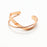 Rose Gold Stainless Steel Bracelets & Bangles Female Heart Forever Love Charm Bracelet For Women