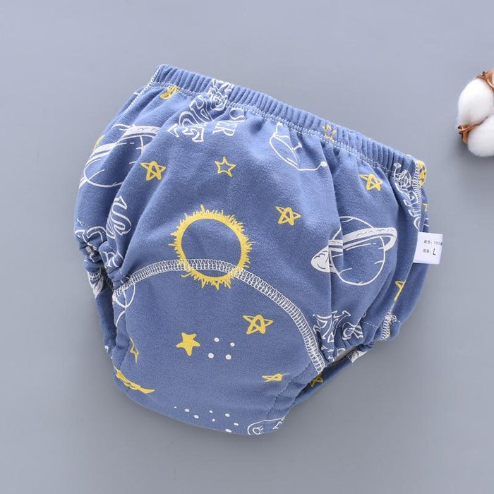 Baby Training Pants Cloth Diapers Washable 6 Layers Gauze Cover Breathable Spring Reusable Newborn Diaper Nappies For Baby and Kids