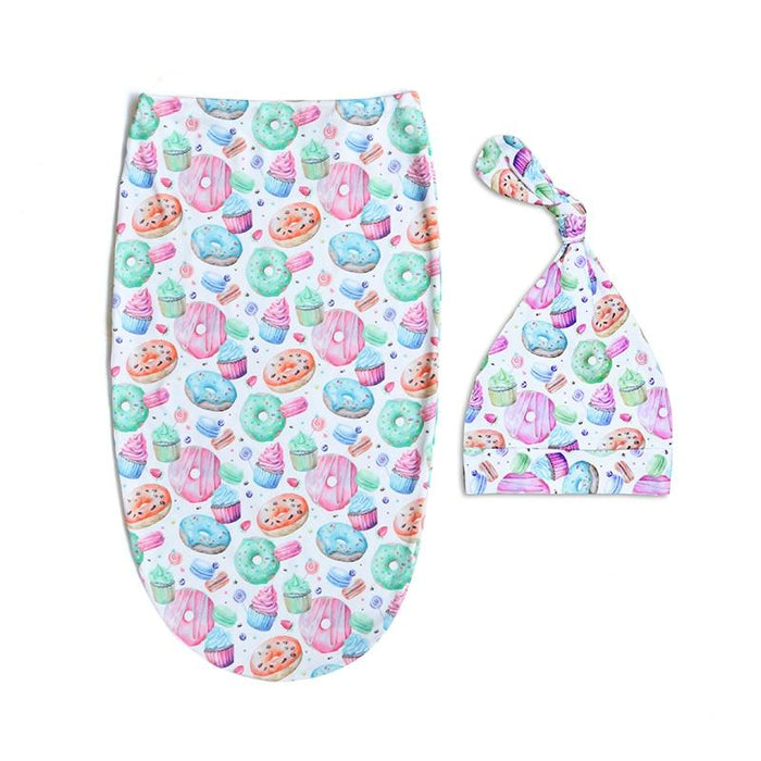 Baby Envelope Newborn Rainbow Baby Swaddle Blanket Set Cotton Swaddling Bag Sleep Sack Bedding Sleep Bag