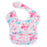 Waterproof Baby Bibs Polyester TPU Feeding Bibs Washable Baby Bibs with Food Catcher For Kids