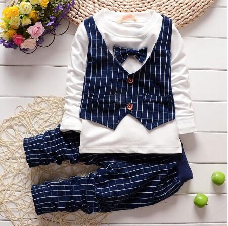 Baby Boy Gentleman Clothing Sets Birthday Formal Outfit For Boys In Modern New Deign Style