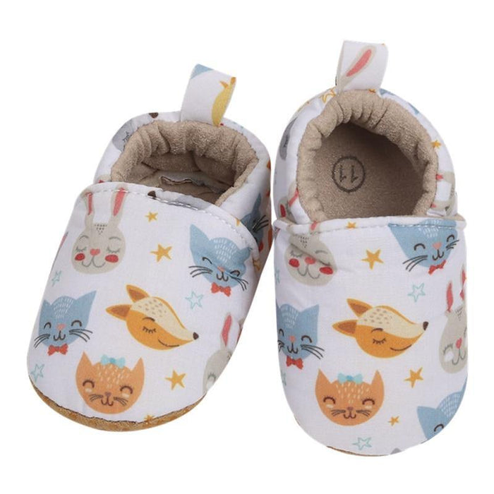 Kid Cute Girls Boy First Walkers Soft Infant Toddler Shoes Flower Footwear For Newborns Baby Shoes