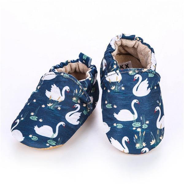 Kid Girls Boy First Walkers Soft Infant Toddler Shoe Cute Flower Footwear For Newborns Baby Shoes