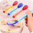 Unique Spoon and Fork Set For Newborn Baby Eating Training Easy To Hold for  Feeding Food Children Flatware Feeding Forks