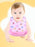 Baby Bibs Waterproof Silicone Feeding Saliva Towel Newborn Cartoon Aprons Baby Bibs Detachable For Kids