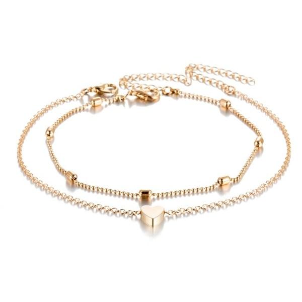 Gold Modern Luxury Star Pendant Anklet Foot Chain Leg Bracelet For Woman In Charm Jewelry Style Ideal for Gift