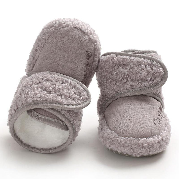 Newborn Soft Baby Boys Girls Toddler Shoes Comfortable Bottom Infant Shoes Warm Snow Boots