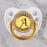 Luxury Glam Crystal White Bling Pacifier 26 Initial Letters Available Handmade Rhinestones Baby Pacifier For Baby