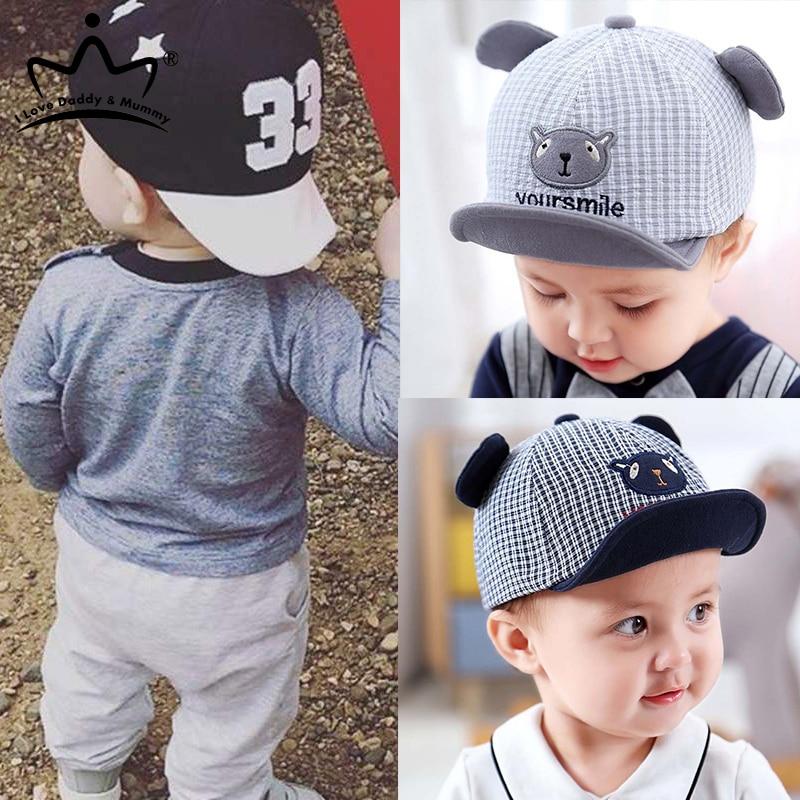 Modern Baby Boy Cap Embroidery Number Baby Baseball Cotton Sun Hat For Boys Sport Cap