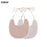 Infant Baby Bib Kid Toddler Dinner Feeding Tassel Double-side Cotton Linen Burp Cloths Saliva Towel For Baby