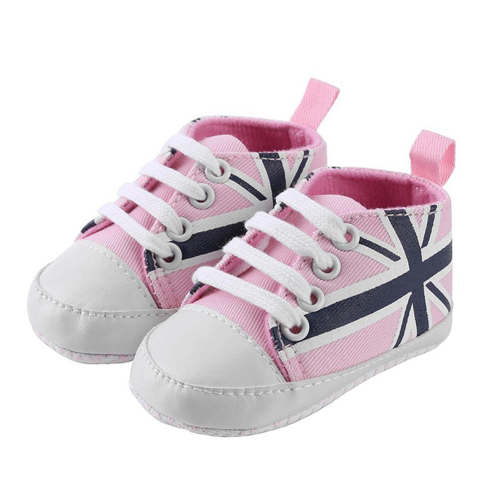 Newborn Baby Shoes Girls Boys Soft Warm Leather Prewalker Anti-slip Shoes Canvas Sports Sneakers Footwear Shoes