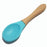 New Colors Baby Wooden Spoon Organic Silicone Tip Toddlers Infant Feeding Spoon Food Grade Material Soft Tableware Perfect For Baby Boys And Girls