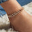 Luxury Shiny Rhinestone Anklet Bracelet For Women Chunky Cuban Link Chain Crystal Ankle Bracelet