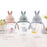 Rabbit Baby Feeding Cup with a Straw BPA Free Children Feeding Drinking Handle Water Bottles Training Cup For Milk For Kids and baby