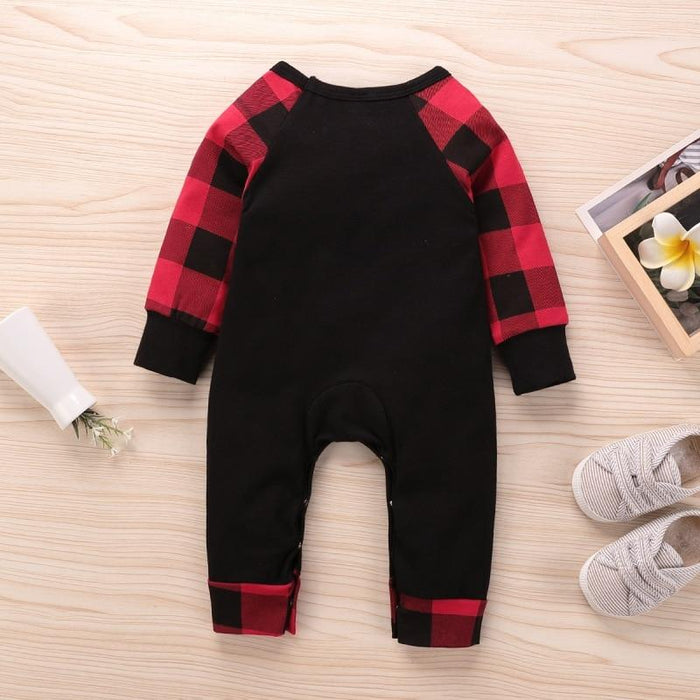 Baby Christmas Newborn Long Sleeve Rompers Jumpsuit for Boys Girls Infant Outfit With Holiday Design For Baby Boys And Girls