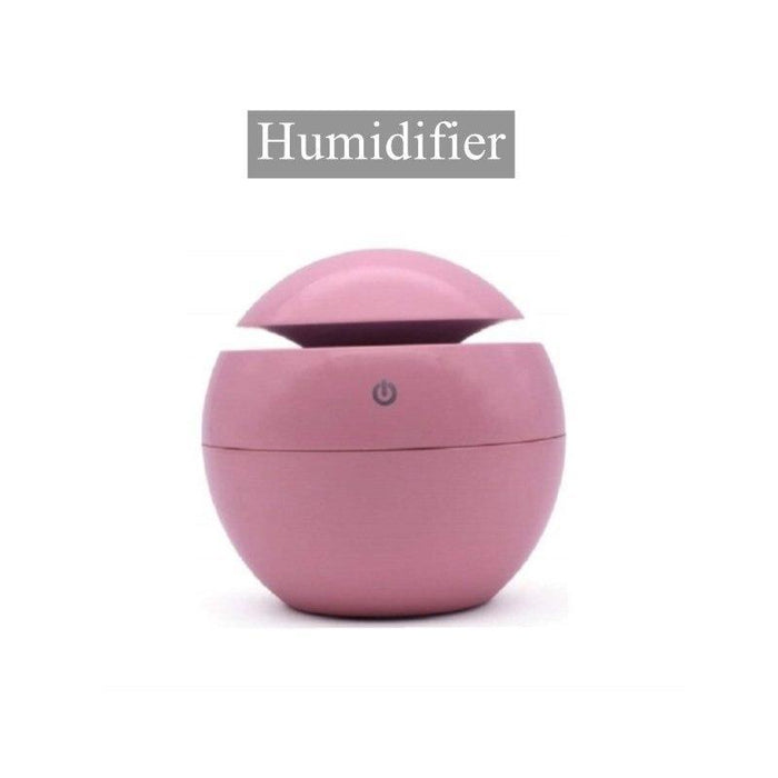 Ultrasonic Air Humidifier Wood Essential Aroma Oil Diffuser With LED Light Electric Aromatherapy Mist Maker