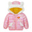 Infant Baby Hooded Warm Jackets For Baby Girls  and Baby Boys For WInter In Modern New Luxury Shiny Design