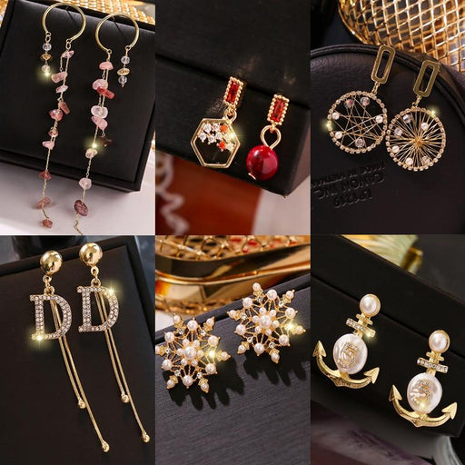 NEW Luxury Tassel Earrings In Drop Jewelry Earrings Fashion Style Collocation Acrylic Big Earrings For Women