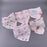 Modern 5PCS/Pack Cotton Baby Bibs 4 Lyers Girls Boys Triangle Feeding Burp Cloth  Collar Scarf For Feeding