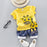 Fashion Infant  Clothing Set for Boys and Girls Cute Summer Casual Clothes Set  Top+Shorts Kids Clothes Summer Edition T shirt and Pants Set