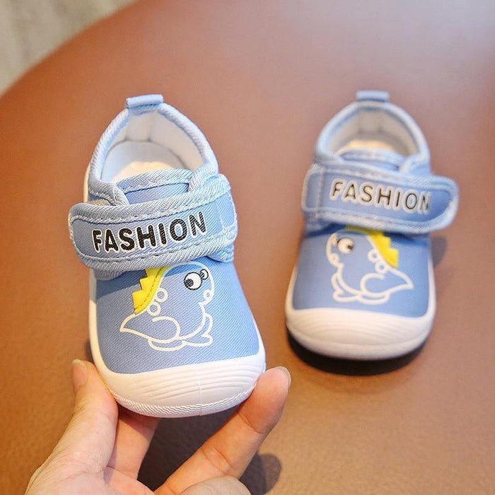 Unisex Infant First Walkers Shoes With Funny Big Eyes Pattern Baby Boy Casual Toddler Girl Non-slip Shoe