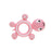 Silicone Baby Teether Toddler Toy,  Stroller Accessories For Pacifier Chain Owl Food Grade Toys Baby Teether