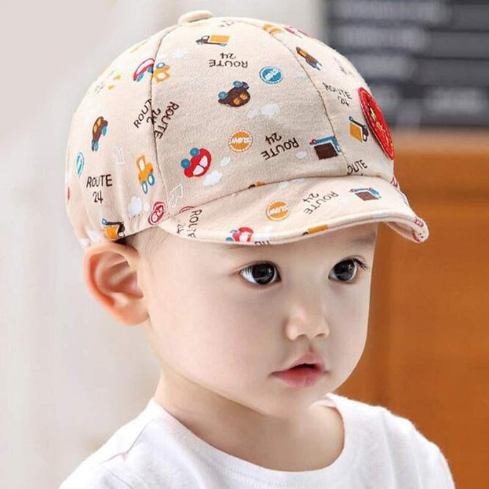 Baby Boy Hat Letter Kids Baseball Cap Cotton Adjustable Sun Hats Girls Peaked Caps Summer Winter In Modern Design