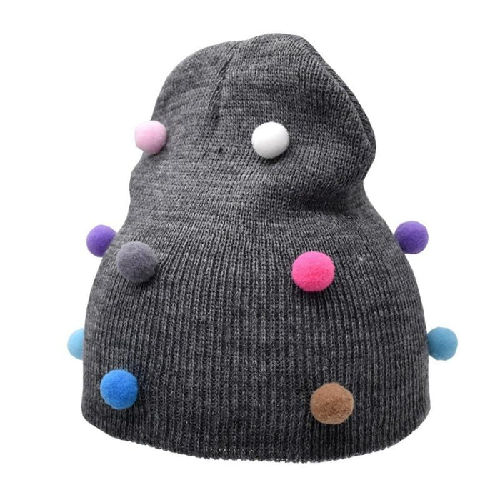 Baby Girl Boy Winter Spring Autumn Soft Warm Knit  Caps for Babies