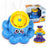 Modernt Trend Cartoon Baby Bath Toy Electric Rotating Spraying Water ship Toy For Infant Water Jet Boat Bathroom Toy For Kids