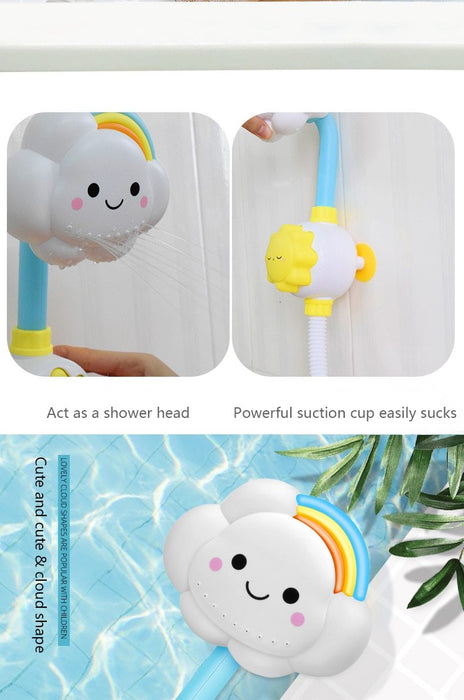 Modern Shower Toy For Kids Baby Water Game Clouds Model Faucet Shower Water Spray Toy For Children Squirting Sprinkler For Kids