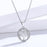 Authentic 925 Sterling Silver  Life Tree Necklace For Ladies Nature Lucky Jewelry Pendant Link Charm