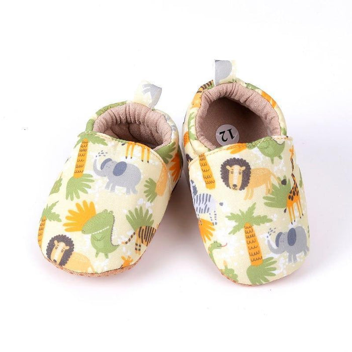 Kid Girls Boy First Walkers Soft Infant Toddler Shoe Cute Flower Footwear For Newborns Baby Shoes