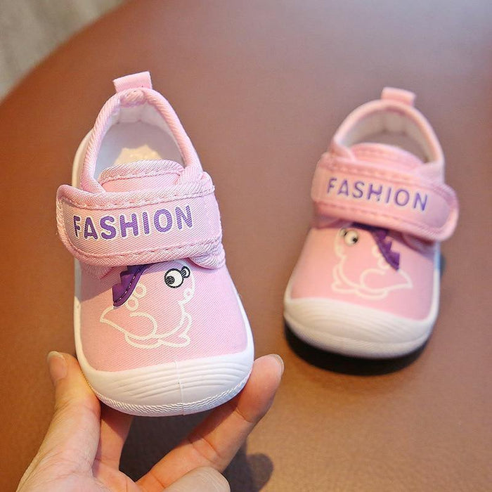 Unisex Infant First Walkers Shoes With Funny Big Eyes Pattern Baby Boy Casual Toddler Girl Non-slip Shoe